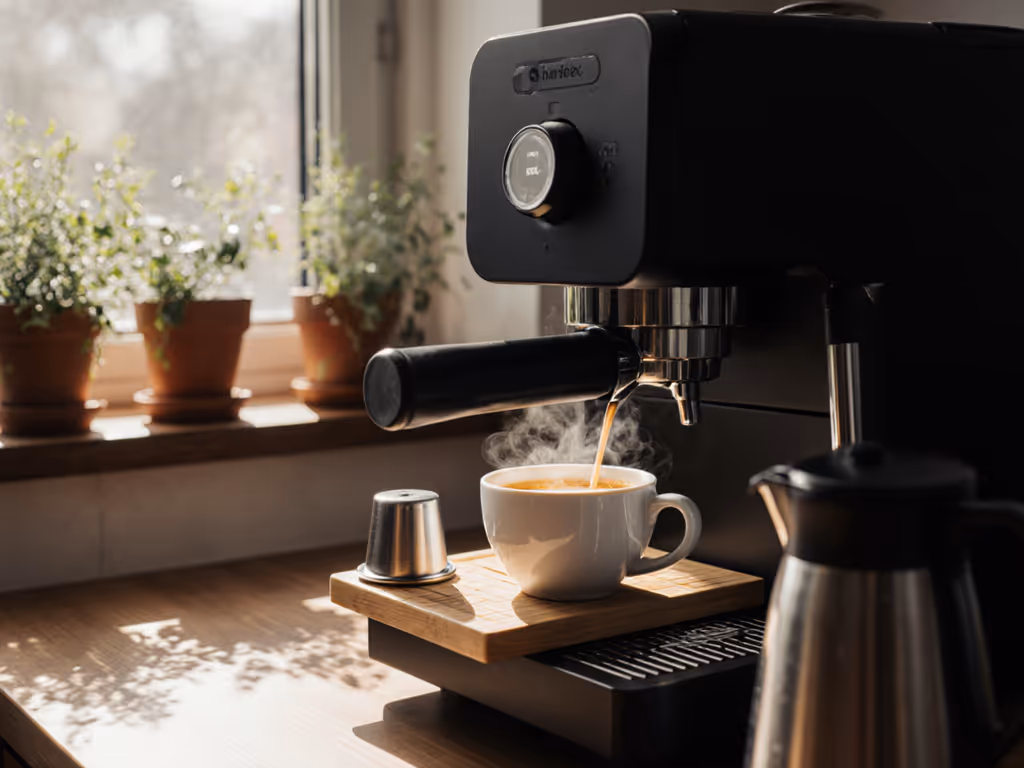 Quiet Sustainable Espresso Brewing Routines